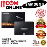 SAMSUNG 870EVO 870QVO 250GB 256GB 500GB 512GB 1TB 2TB 4TB SATA 2.5' SSD