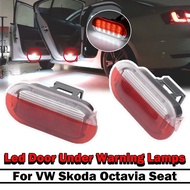 2pcs For VW Golf 4 Polo Mk4 Bora 6R 1J0 949 105a 1j0949105a Led Door Courtesy Lights Under Warning L