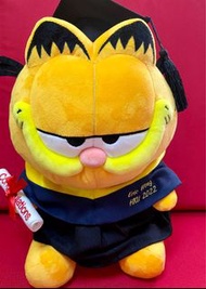 加菲貓畢業公仔