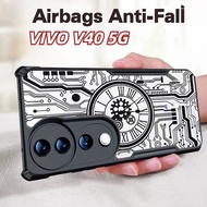 Shockproof Clear Mechanical watch clock diagram Case Vivo V70 FE V70E V60 V50 V40 Pro V40E V30E V30 