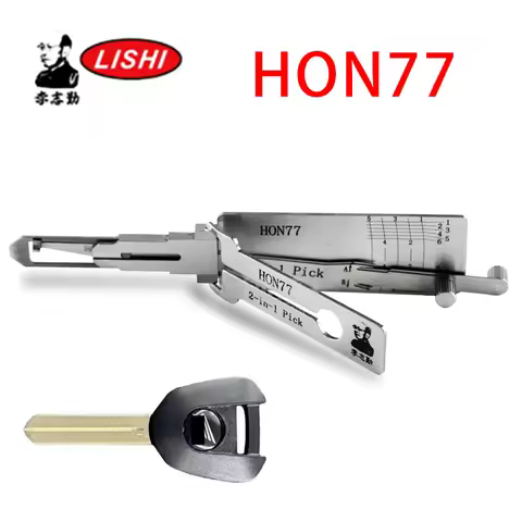 For New Honda Motorbike HON77 LISHI 2IN1 Decoder Tool Locksmiths tool Reader