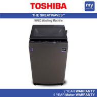 Toshiba 9kg Greatwaves Washing Machine AW-M1000EM(SG) Mesin Basuh