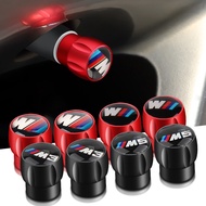 4PCS Car Styling Tire Valve Caps Wheel Stem Covers Decoration for BMW M Power M3 M5 M2 M4 M6 M8 E36 