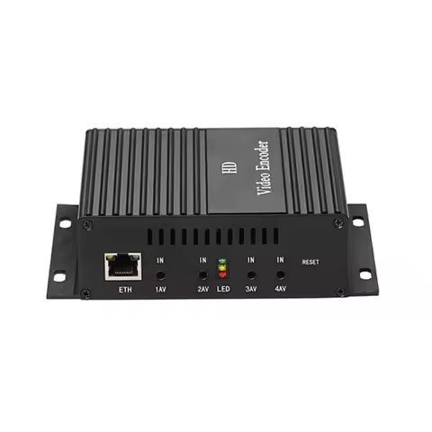 H3104AV-S H265 H264 4 Channels AV CVBS Video IPTV Encoder Support SRT RTSP RTMP HTTP HLS UDP
