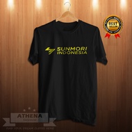 SUNMORI INDONESIA SHORT-SLEEVED DISTRO T-SHIRT, QUALITY DISTRO BESTSELLER
