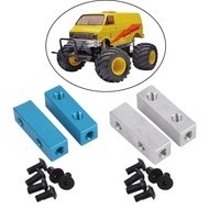[szluzhen3gv] 2x RC Servo Mount Aluminium Servo Stays Accessories Aluminum Alloy for 1/10 CW01
