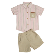 Brooklyn & Brighton - Smart & Gentle v2. Shirt & Shorts for Boy & Dad