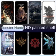 OPPO A5 A9 A31 2020 A8 A5S AX5S A12 A57 A77 A77S R11S Plus R15 R17 Pro 230806 Black soft Phone case LOVRY Monster Hunter Wrold anime