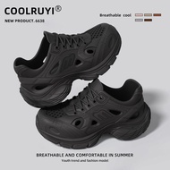 Dad Shoes Men's Hole Shoes Casual Shoes Women's Sports Shoes Non-slip Beach Shoes EVA Soft Sole Dad 