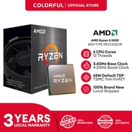 AMD Ryzen 5 5500 Boxed Processor w/ Wraith Stealth Cooler / Tray Type (Cooler Not Included)