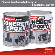 Pioneer Pro Concrete Epoxy Low Viscosity for Construction 4L Set (1 Gallon)