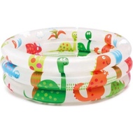 Intex Pool dinosaur 3-ring baby pool 57106 | Children's swimming pool | Children's rubber pool