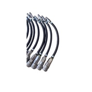 RUBBERIMPAHOSE气管接头590527    MALE 310MM/橡胶 PT3" 8X  DA59