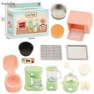 MU  1Set 1:12 Dollhouse Miniature Rice Cooker Microwave Oven Juicer Egg Steamer Kitchen Supplies Model Decor Toy Doll House Accessories n