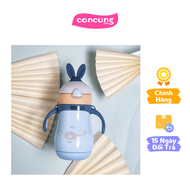 Bình giữ nhiệt em bé Diller 260ml (304ss+ 316ss xanh dương)