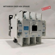 Kontaktor Mitsubishi Sn-35 Sn35 60A 220v 380v 110v 3P