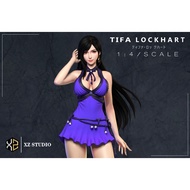 [Amy] XZ Tifa Final Fantasy Purple Tifa PPS Tifa Statue Model Figure GK