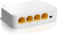 NICGIGA 1 in 3 Out Gigabit PoE Extender, 3 Port Repeater 100 Meters (328 ft), IEEE 802.3af/at Power 