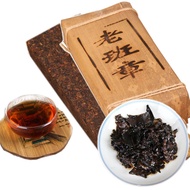 500g Ripe Puer Black Tea LaoBanZhang Cake Old Pu-erh Cooked Old Trees Pu erh Health Care Pu er Healthy Red Tea Green Food