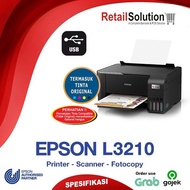 Printer Aio Psc Scan Fotocopy A4 Usb - Epson L3 Infus Tanki Warna