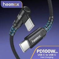 100W Max Type C To Type C Cable Super Fast Charging For S24 S23 Ultra S22 S21 PD Cable For Honor 90 