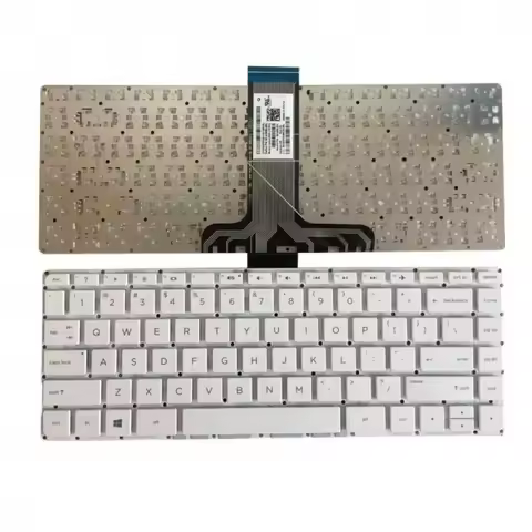 A+US QWERTY Layout White Laptop Keyboard PN 901658-001 For HP Pavilion 14-ax 14-ax000 14-ax100 TPN-Q