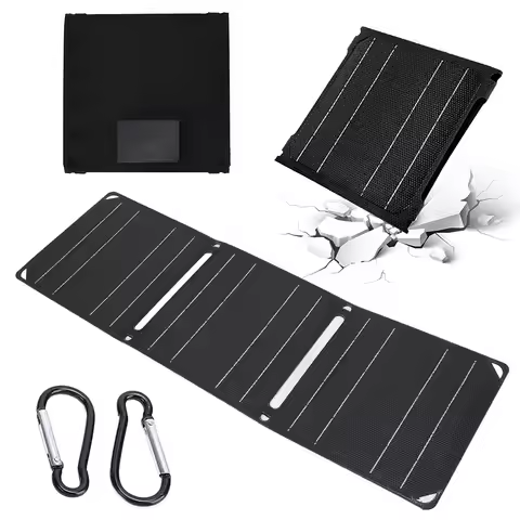 ​30W/40W 5V Outdoor Portable Solar Panel Foldable Battery Phone Charger PD 20W QC 3.0 9V 12V for USB