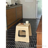 Korean Style Series Log Color Side Table Coffee Table Bay Window Table Medieval Style Small Bench Ch