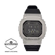 [Watchspree] Casio G-Shock Full Metal Bluetooth® Multi-Band 6 Tough Solar Black Resin Band Watch GMWB5000-1D GMW-B5000-1D GMW-B5000-1