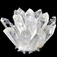 Natural Raw Quartz White Clear Crystal Cluster Healing Stones Crystal Point Specimen Home Decoration
