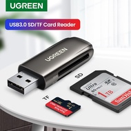 【CW】 UGREEN Card Reader USB 3.0 to SD Micro SD TF Memory Card Adapter for PC Laptop Accessories Multi Smart Cardreader SD Card Reader