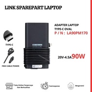 90W USB C Charger Adapter for Del Latitude 7400 7400 2-In-1 7300 DA65NM190 HA30NM150