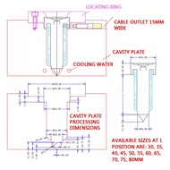 New

 Hot Runner Nozzle Single Point Gate Hot Nozzle Single Point Hot Nozzle Hot Runner Accessories 