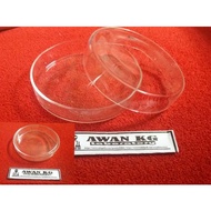 cawan petri petridish diameter 10cm