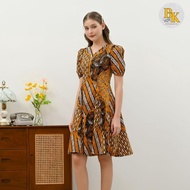Batik Dress 319 AKR Women's/ Dress Women's Batik Dress Jumbo Batik Dress Modern Batik Dress Batik Nu