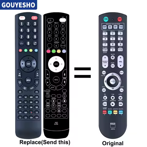 New Replacement Remote Control For NAD AV3 AVR3 AVR4 T741 T747 T748 T757
