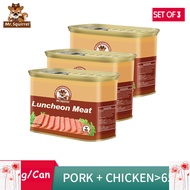198g 24PCS  Pork Luncheon Meat Korean Spam Maling Hansung Luncheon Meat198g 【】