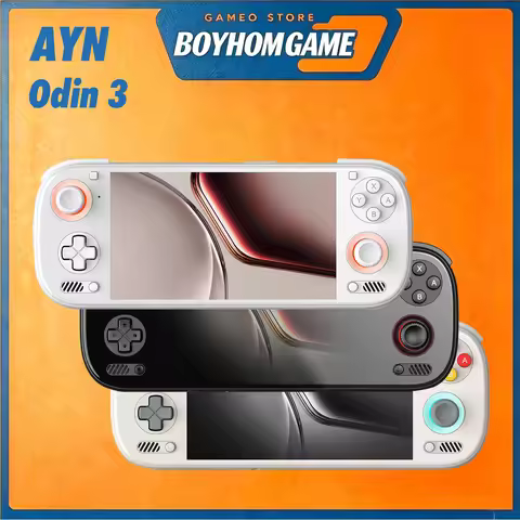 AYN ODIN 3 Handheld Game Console Qualcomm Q8 6"AMOLED 120Hz Screen 4K DP Output Android 8000mAh Batt
