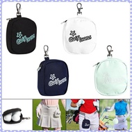 [KokiyaedMY] Golf Ball Waist Bag, Golf Storage Bag Holder with Hook Waist Bag Golf Accessories Training Charming Golf Ball Carrying Bag
