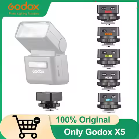 Godox X5 C/S/N/O/F/ TTL HSS 2-in-1 Hotshoe & Wireless Trigger for Godox iT32, Compatible with Olympu