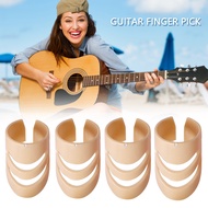 4x ALaska Pik Finger Pick for Bass Acoustic Electric Guitar Stringed Finger Protector Musical Instru