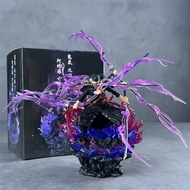 24cm Anime One PieceRoronoa Zoro Figure Figurine Wano Onigashima 9 Swords Style Action Figurine PVC 