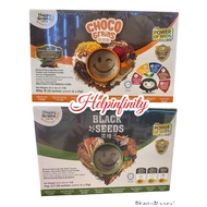 Happy Grains Beverage Mixed Black Sesame & Mixed Malt Cereal Powder / Mixed Cocoa & Hazelnut & Soy O