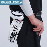 ST/🥏Xu Qi Apricot2022Korean Golf Mini Backpack Skull Golf Bag Golf Small Waist Bag Accessory Bag HI8T