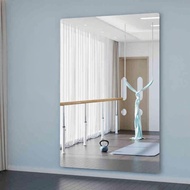 Full-Length Mirror Large Frameless Flexible Mirror for Dance Studio Stretching Home Gym Easy to Inst
