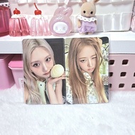PHOTOCARD OFFICIAL IVE GAEUL REI & STICKER DECO IVE