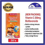 Kordel's Kid's Vitamin C 250mg + Bioflavonoids Chewable Tab 30's (Orange)