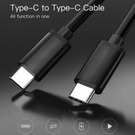 ชาร์จเร็วสุด 3A Type c to type c สายชาร์จ ซัมซุง Type-C ทั้ง2ด้าน Data Cable รองรับ รุ่น NOTE10 A90/80S10S9S8 OPPO VIVO XIAOMI HUAWEI iPad Proและโทรศัพท์มือถืออื่น
