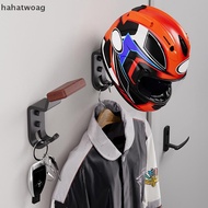 HH 1/2Pcs New Motorcycle Helmet Ra Versatile Hanger Solid Helmet Holder With Hook Home Wall Mount Mo