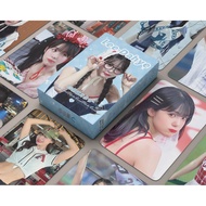 50pcs Korean Cheerleading Team Laser Lomo Cards Ahn JiHyun Lee DaHye Hologram Postcards Lee Ayoung L